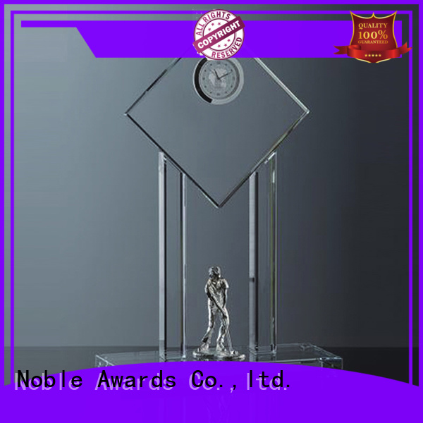 portable Blank Crystal Trophy premium glass free sample For Sport games