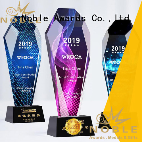 durable Crystal Trophy Award jade crystal for wholesale For Sport games