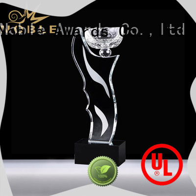 funky Blank Crystal Trophy jade crystal ODM For Sport games