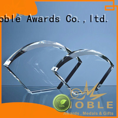 premium glass Blank Crystal Trophy supplier For Awards Noble Awards