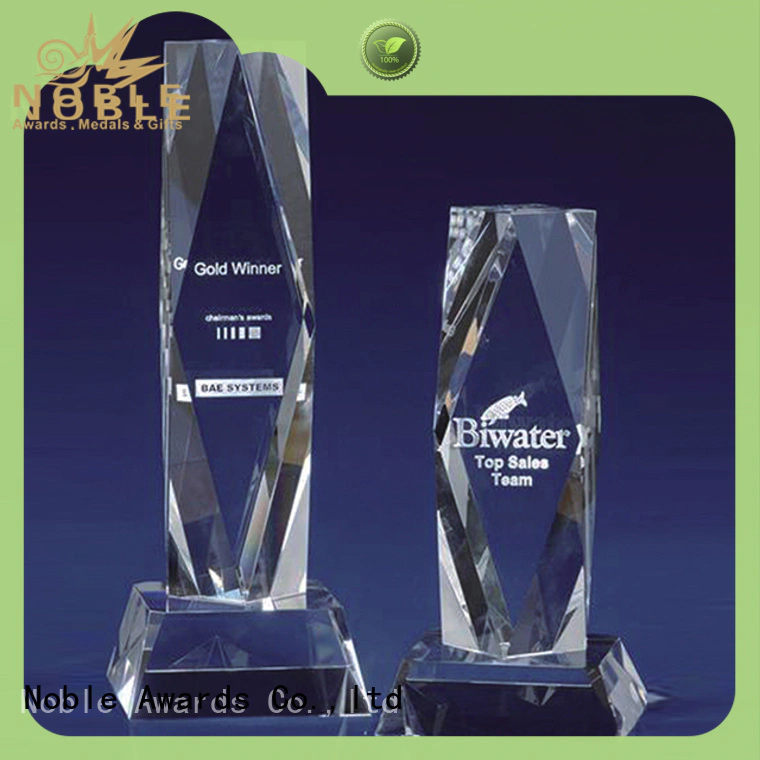 Noble Awards jade crystal Crystal trophies OEM For Awards