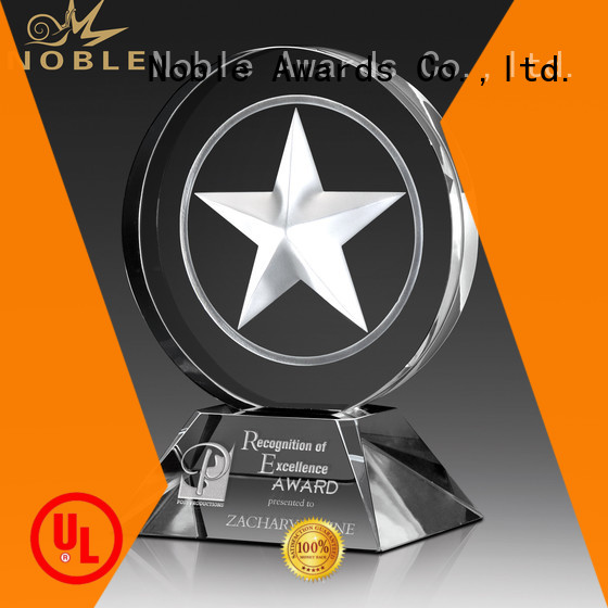 Noble Awards funky Blank Crystal Trophy customization For Sport games