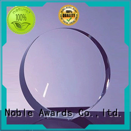 Noble Awards solid mesh Crystal Trophy Award premium glass For Awards