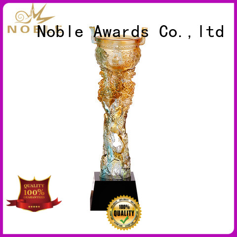 Noble Awards handcraft best trophies bulk production For Gift
