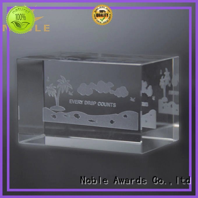 premium glass Blank Crystal Trophy customization For Gift Noble Awards