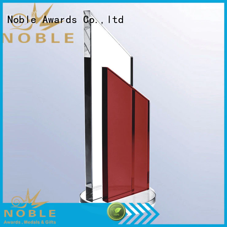 premium glass 2019 Noble Customized Blank Crystal Trophy For Company Sales Awards buy now For Gift Noble Awards