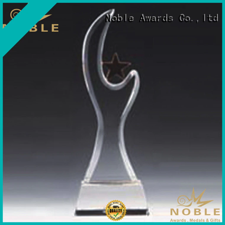 Noble Awards durable Crystal Trophy Award ODM For Awards