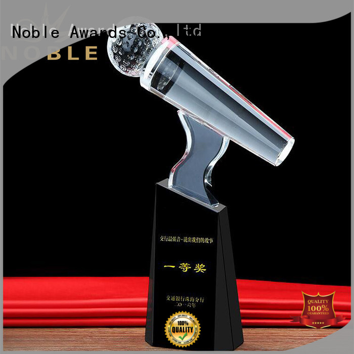Noble Awards on-sale Blank Crystal Trophy bulk production For Sport games