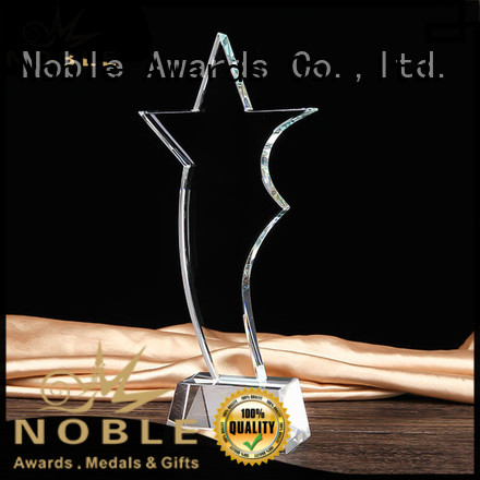 Noble Awards jade crystal Crystal Trophy Award customization For Gift
