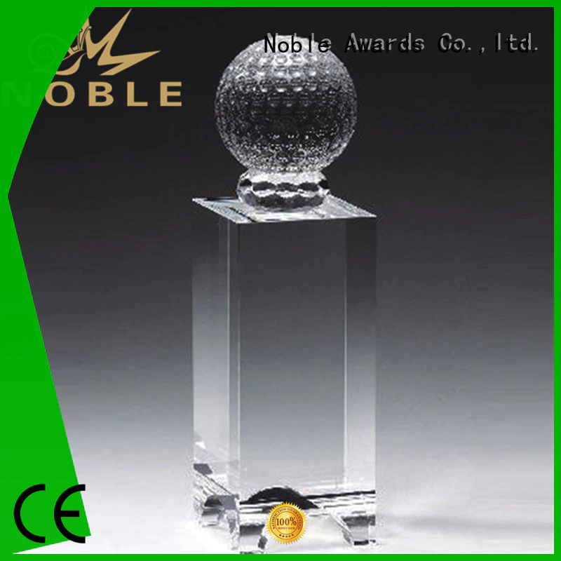 Noble Awards portable Crystal trophies get quote For Sport games