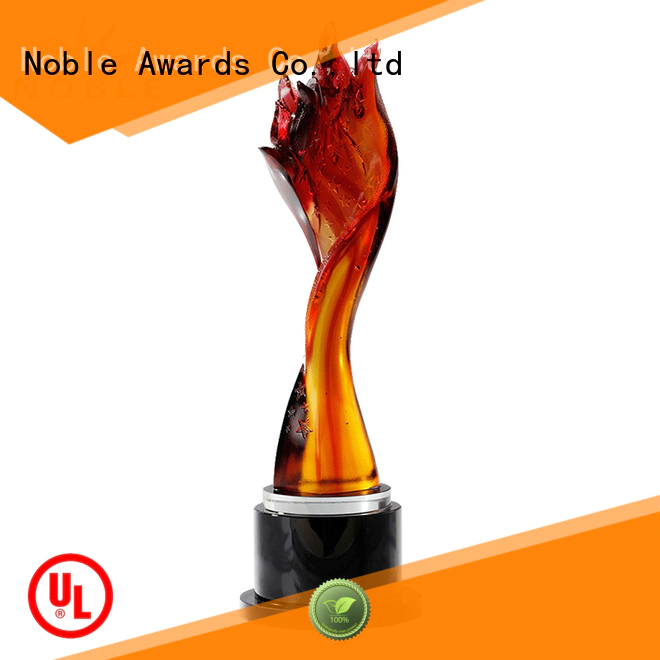 Noble Awards Breathable Liu Li trophies bulk production For Awards