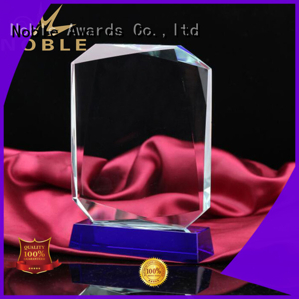 Noble Awards durable Crystal Trophy Award ODM For Sport games