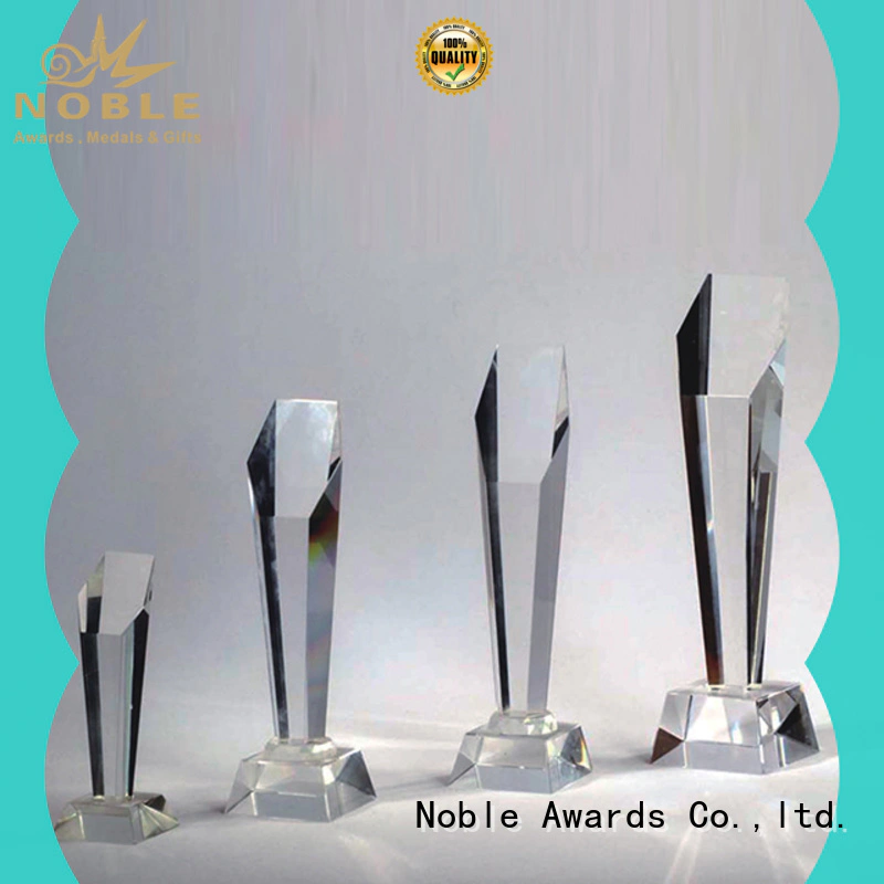 premium glass Crystal trophies jade crystal For Awards Noble Awards
