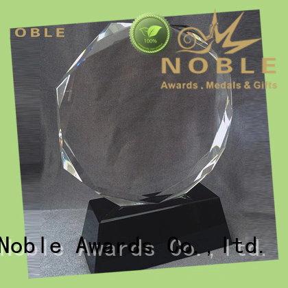 Noble Awards durable 2019 Noble Customized Blank Crystal Trophy For Company Sales Awards free sample For Awards