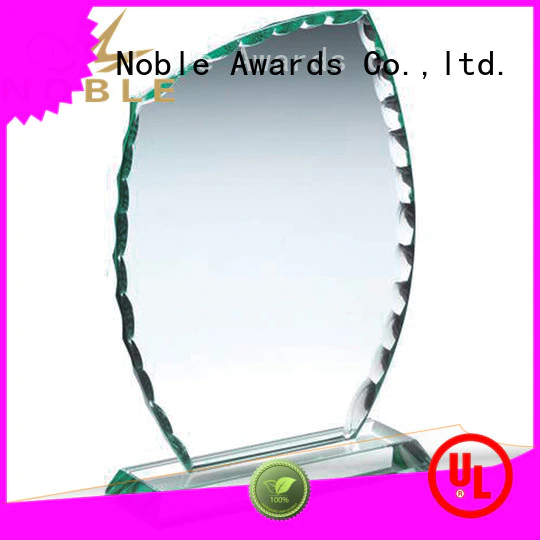 Noble Awards jade crystal Crystal Trophy Award free sample For Sport games