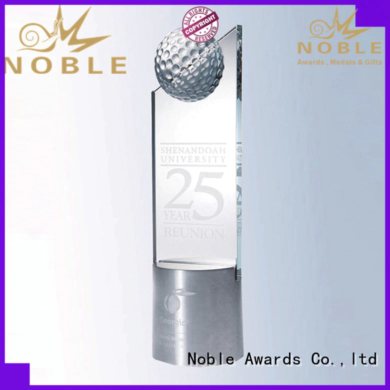 Noble Awards durable Crystal Trophy Award customization For Gift