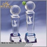 Noble Awards funky 2019 Noble Fantastic Clear No.1 Crystal Awards With Gift Box premium glass For Gift
