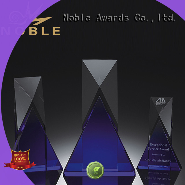 Noble Awards premium glass Crystal Trophy Award buy now For Gift