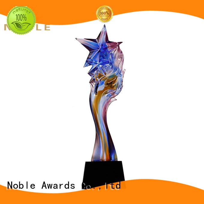 Noble Awards funky Liu Li trophies OEM For Awards