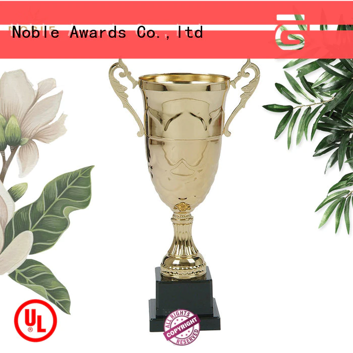 Noble Awards latest Personalized Metal trophies with Gift Box For Sport games
