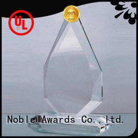 jade crystal Blank Crystal Trophy premium glass For Gift Noble Awards