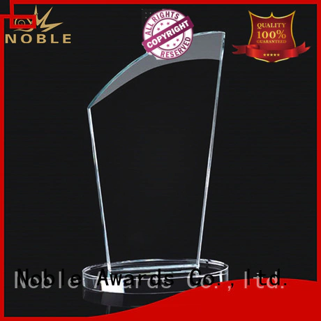 solid mesh Noble Blank Crystal Trophy Award for wholesale For Awards