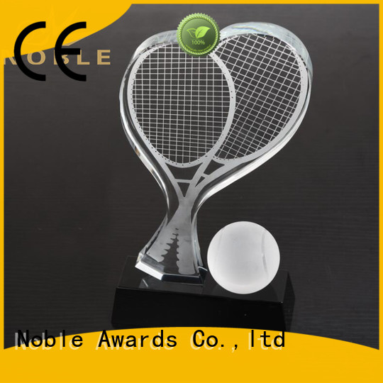 Noble Awards premium glass Crystal Trophy Award buy now For Sport games