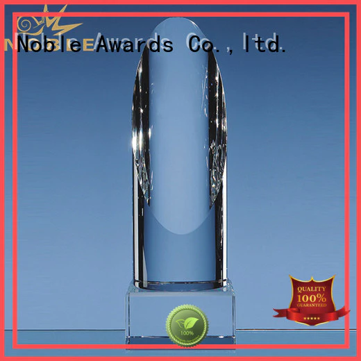 Noble Awards jade crystal Crystal trophies ODM For Awards