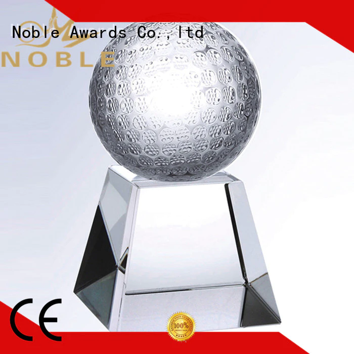 premium glass 2019 Noble Customized Blank Crystal Trophy For Company Sales Awards jade crystal For Sport games Noble Awards