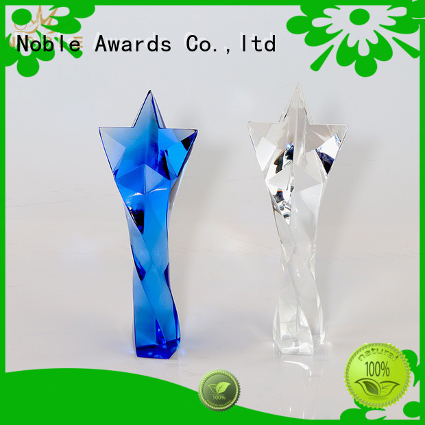 Noble Awards jade crystal Crystal trophies OEM For Gift