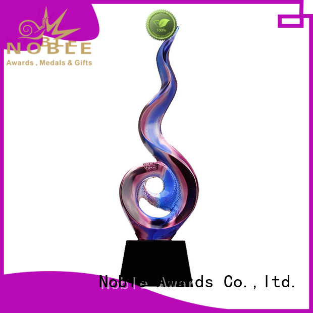 Noble Awards Breathable Liu Li trophies customization For Gift