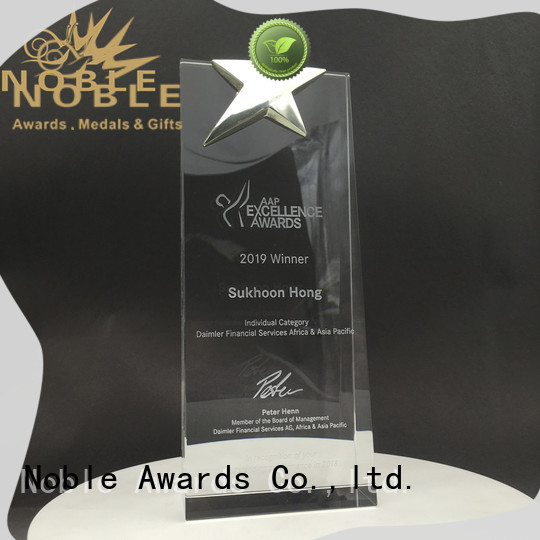 solid mesh Crystal trophies jade crystal bulk production For Awards