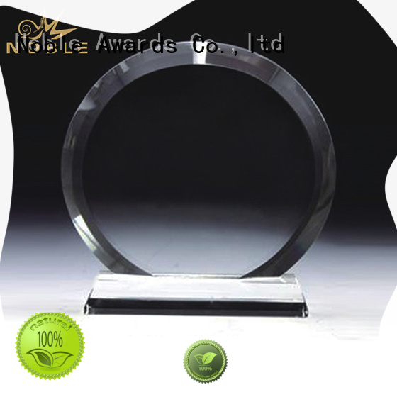 portable Crystal Trophy Award jade crystal supplier For Sport games