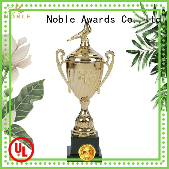 Noble Awards solid mesh Metal trophies with Gift Box For Gift