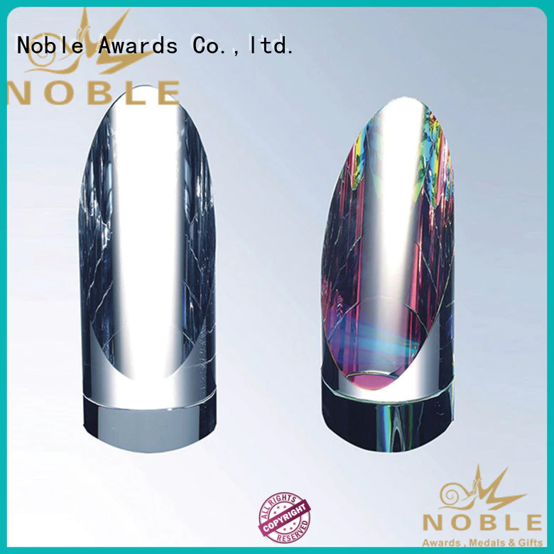 Noble Awards durable Crystal trophies customization For Sport games