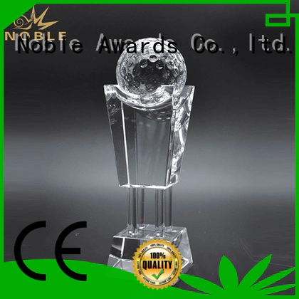 Noble Awards latest 2019 Noble Customized Blank Crystal Trophy For Company Sales Awards OEM For Awards