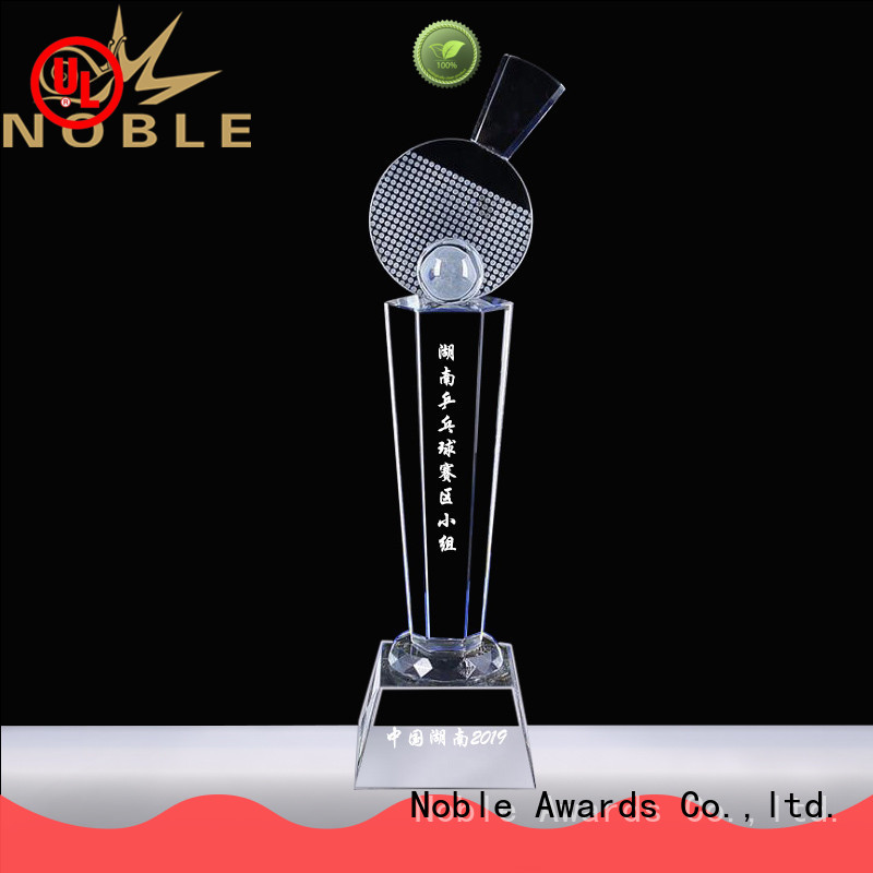 Noble Awards at discount Crystal trophies buy now For Awards