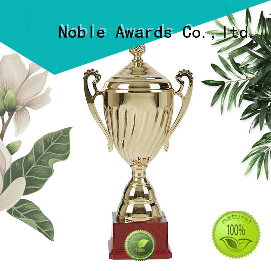 Noble Awards high-quality Personalized Metal trophies with Gift Box For Sport games