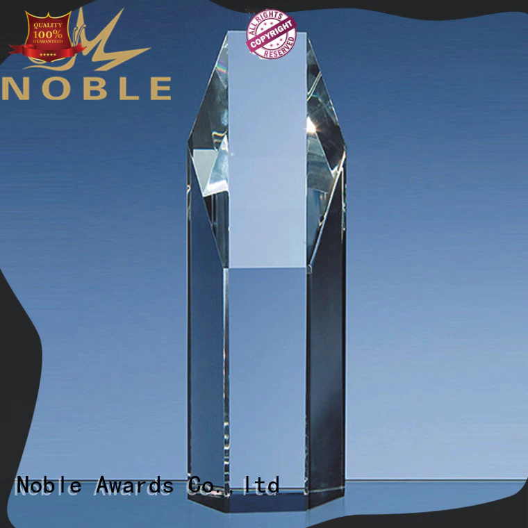 funky Blank Crystal Trophy jade crystal customization For Gift