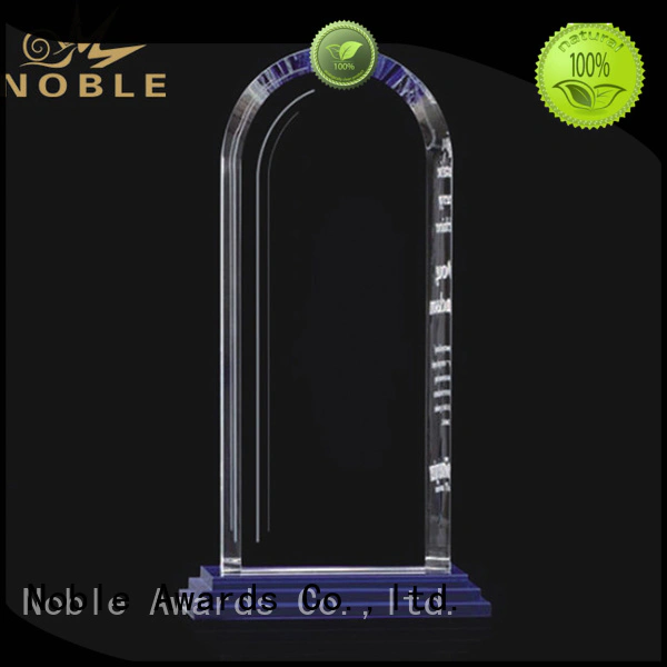 Noble Blank Crystal Trophy Award jade crystal For Gift Noble Awards