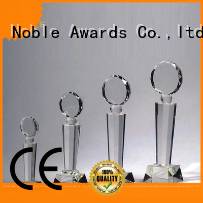 durable Crystal Trophy Award supplier For Awards