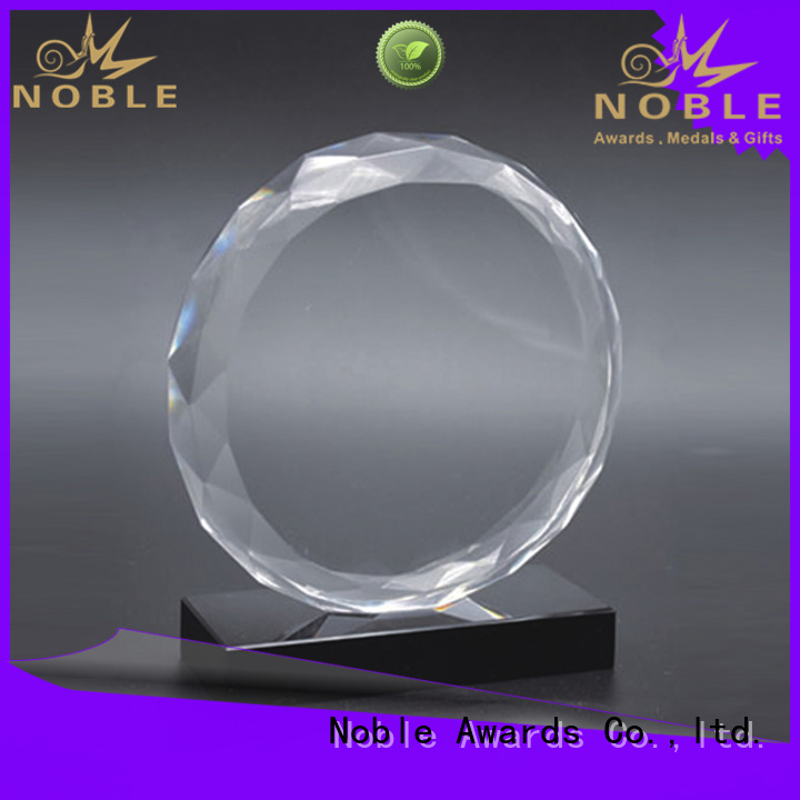 portable Blank Crystal Trophy premium glass free sample For Sport games