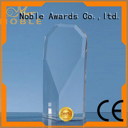 Noble Awards jade crystal Blank Crystal Trophy customization For Sport games