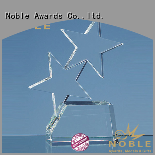 premium glass 2019 Noble Customized Blank Crystal Trophy For Company Sales Awards get quote For Awards Noble Awards