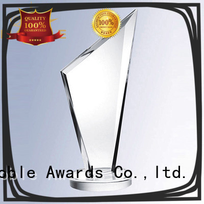 Noble Awards jade crystal Blank Crystal Trophy free sample For Gift