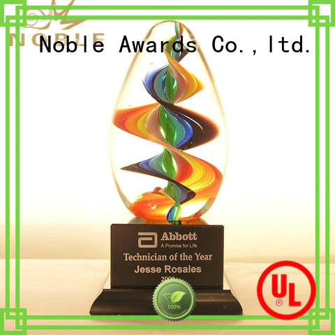 Noble Awards glass ODM For Sport games