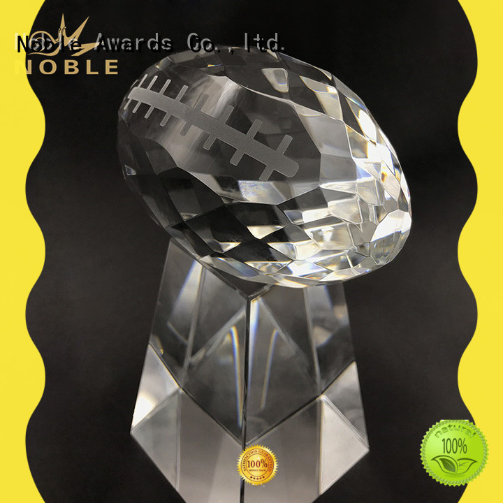Breathable Blank Crystal Trophy jade crystal ODM For Sport games