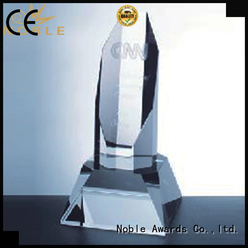 jade crystal Blank Crystal Trophy premium glass For Awards Noble Awards