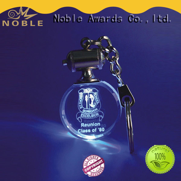 Noble Awards solid mesh personalized glass gifts with Gift Box For Awards