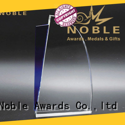 Crystal Trophy Award premium glass For Awards Noble Awards